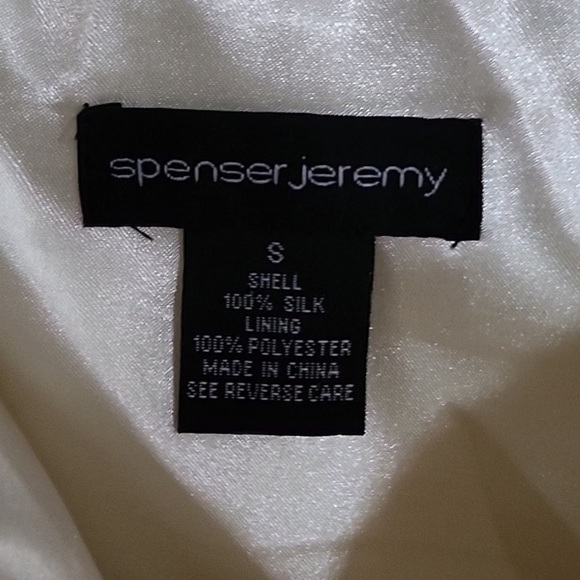 Beautiful Babydoll Blouse Tank Top Elegant Cream Pearl - Picture 3 of 9